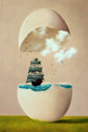 Ship-Egg by Heinz Schölnhammer