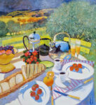 Frühstück in der Provence by Uwe Herbst, 120 x 110