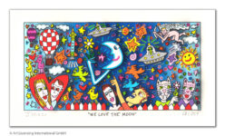We love the Moon by James Rizzi